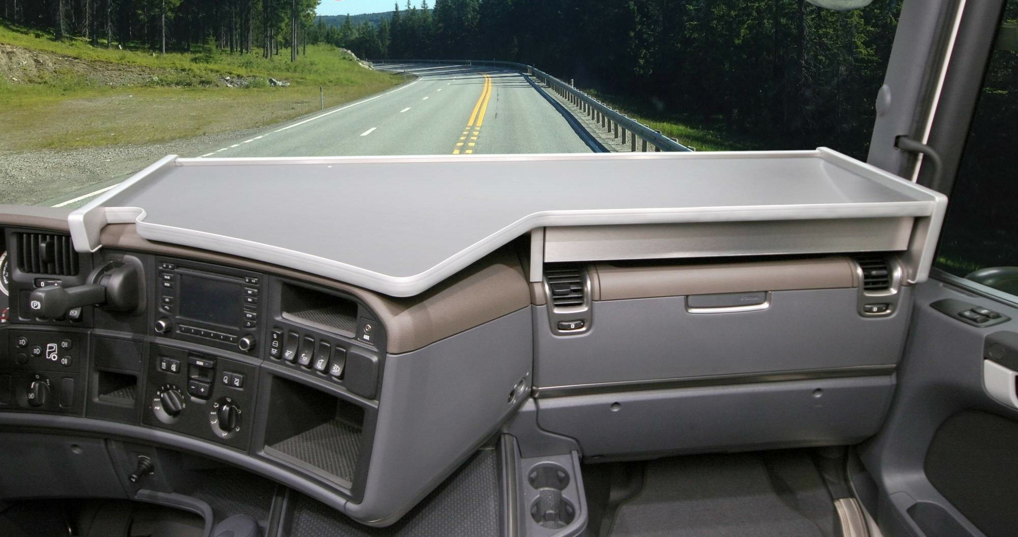 XXL pöytä Scania R 10- laatikolla