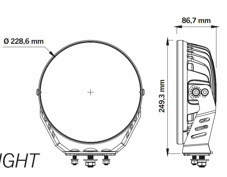 LED-Lisävalo Strands Siberia Night Ranger 9" - Image 4