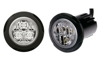 Axixtech LED-Tasovilkku 12/24V, Pyöreä