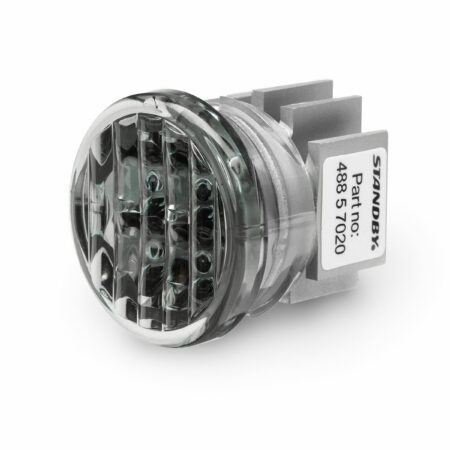 Standby L88 Twin LED-Varoitusvalo Tummennettu linssi