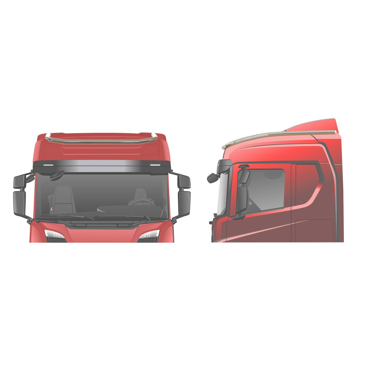 Valoteline katolle jatkoilla (20NS12) Scania NG 2017- norm