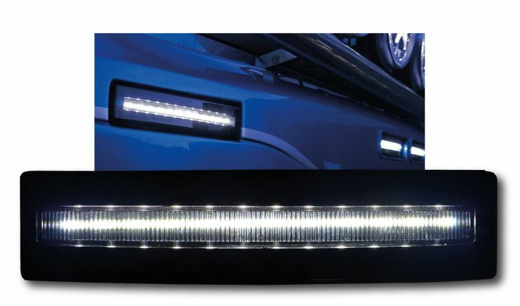 Ledson äärivalo aurinkolippaan Scania NextGen look, Kirkas