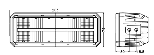 Revon LED-kaukovalo Scania P/R/G 2013- - Image 2