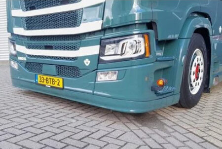 Etuspoileri Scania NGS - Korkea Puskuri (11cm)