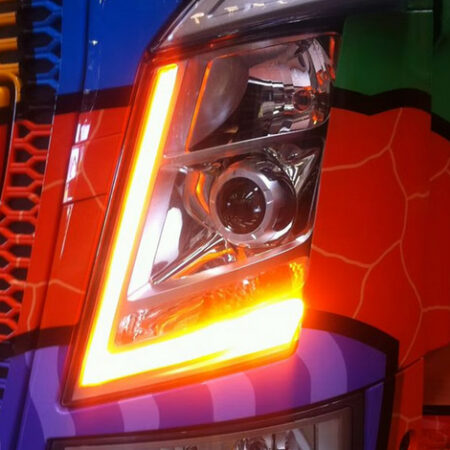 Ledson Keltaiset Päiväajovalot Volvo FH4 New 2021-