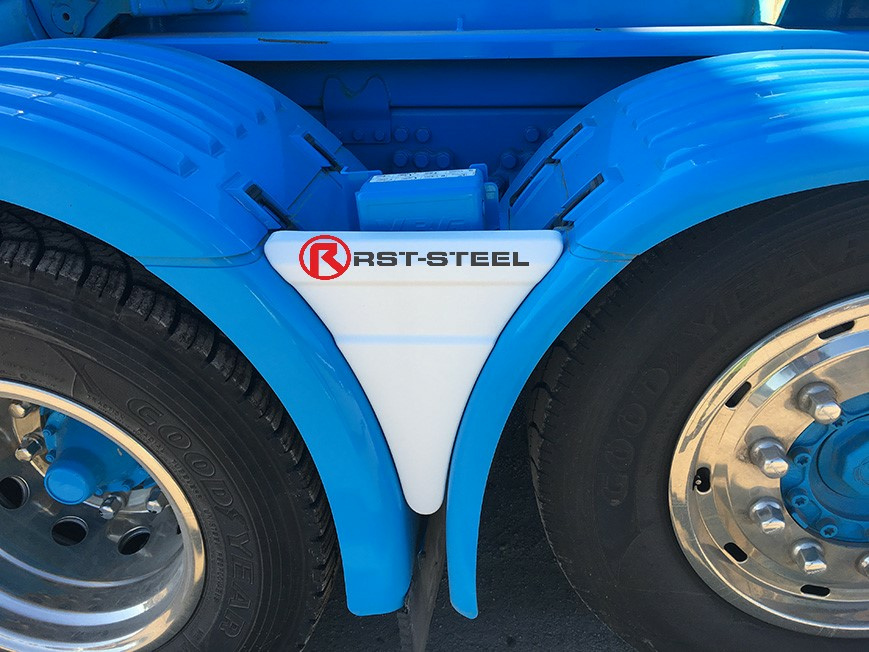 Wedge peitelevyt paripyörien väliin