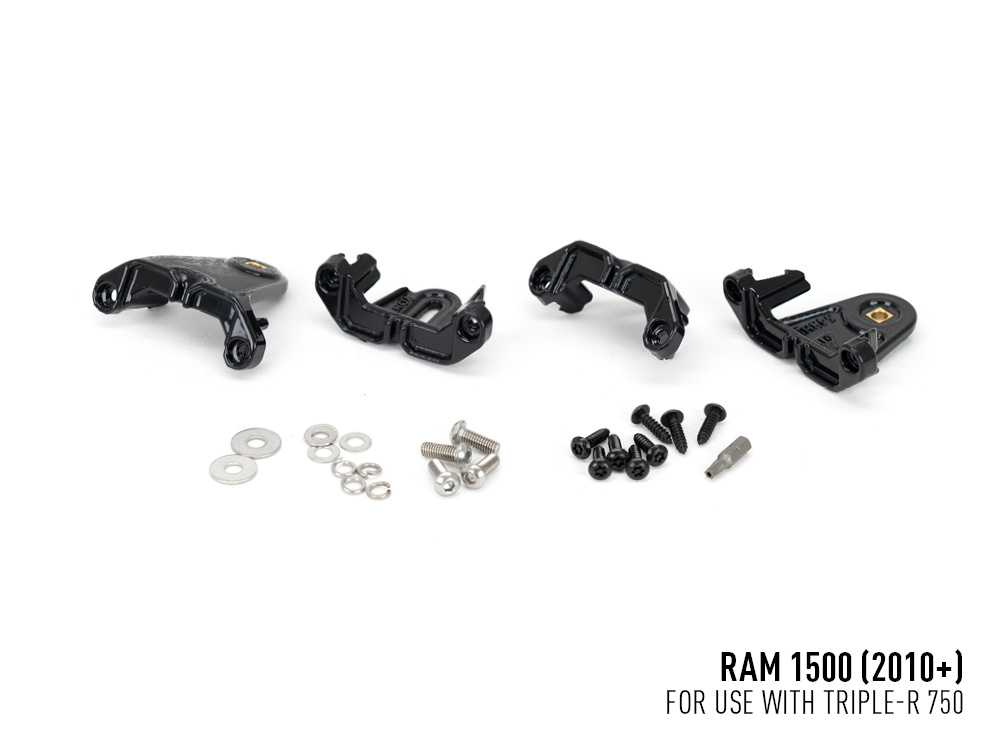 Lazer Grille Kit Dodge RAM 1500, 2013-2018, Triple-R 750 lisävaloilla - Image 5