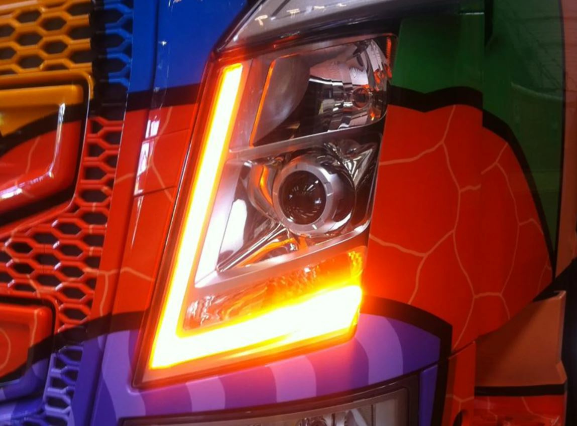 Ledson Päiväajovalot Volvo FH4/FM 2015-