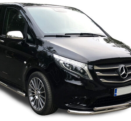 Etupuskurin suojarauta tuplaputkella MB Vito 2015-