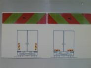 2-osainen pituuskilpi kuorma-autoihin