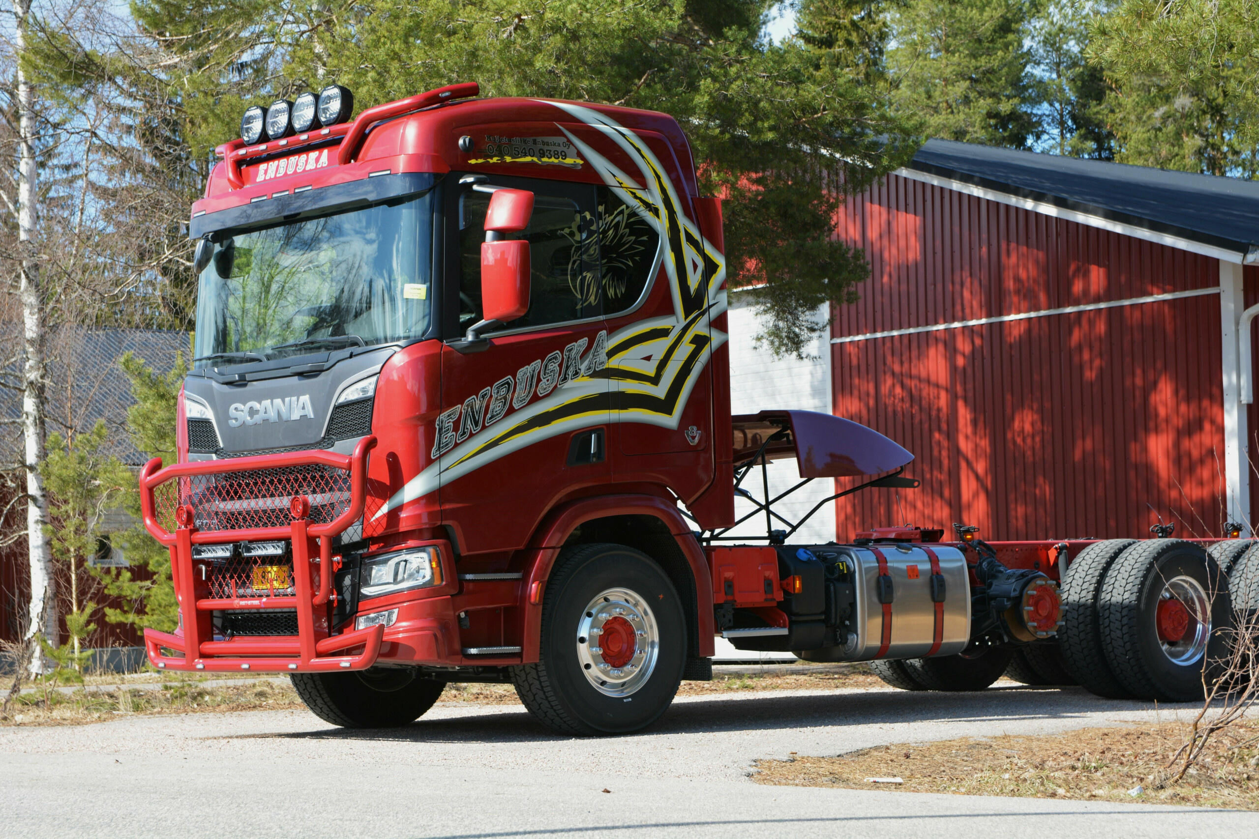 Lisävaloteline katolle Scania NextGen 2017- Normaali hytti - Image 3