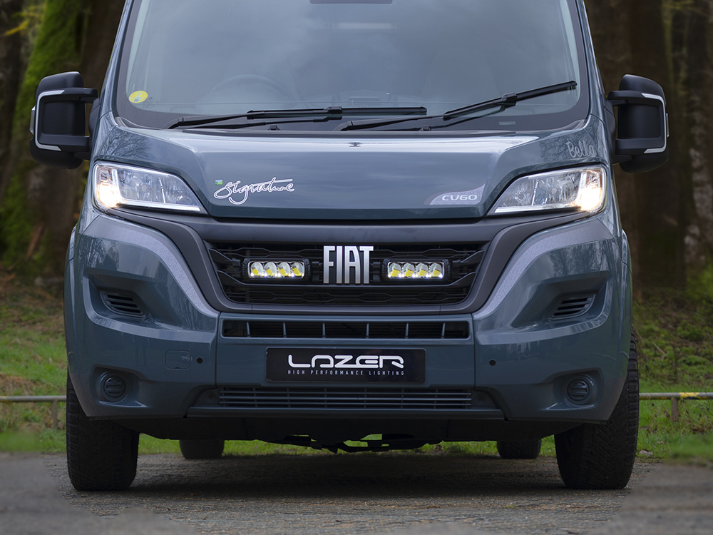 Lazer Grille Kitt Fiat Ducato 2022- Triple-R 750 Lisävaloilla - Image 2