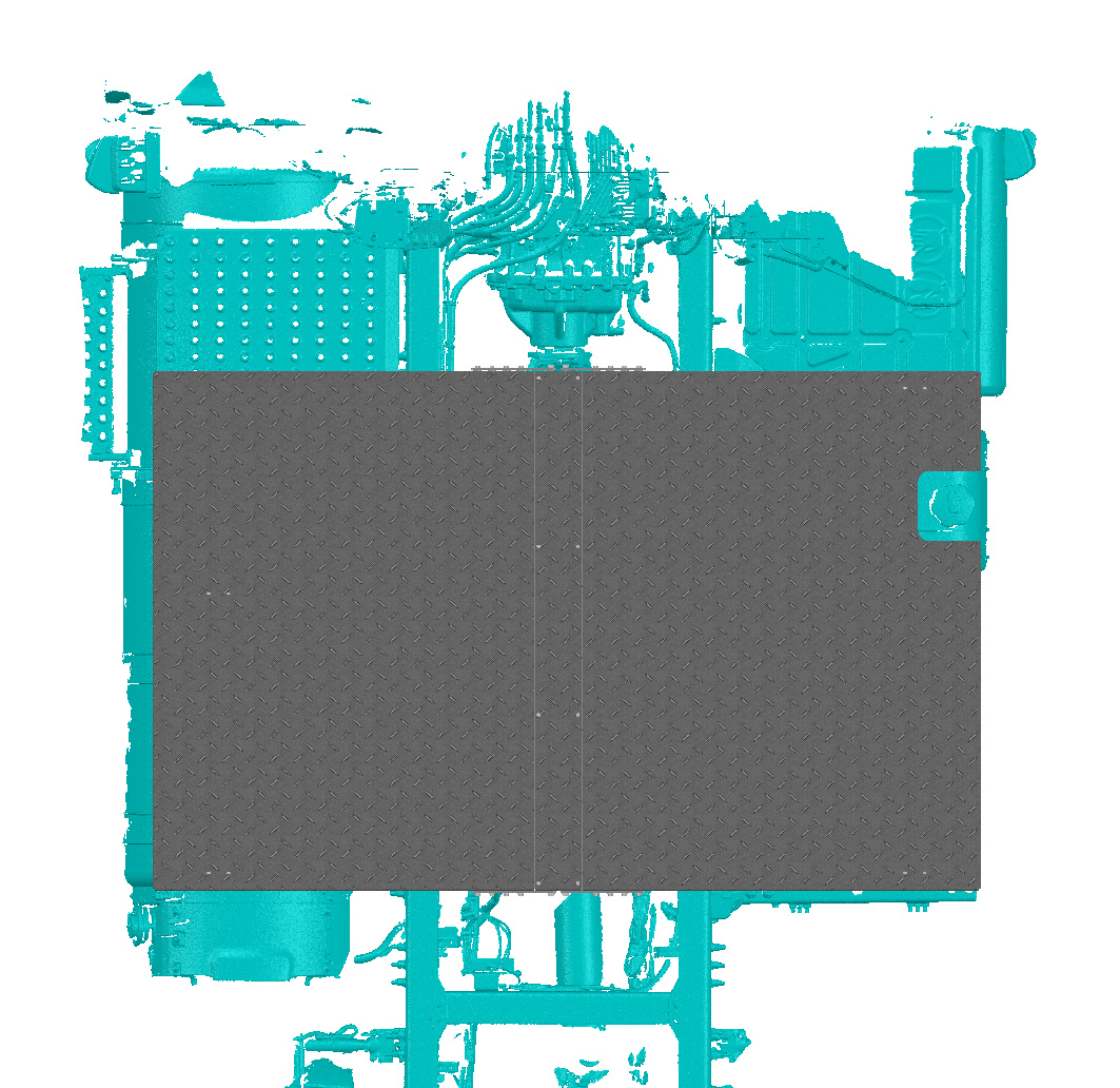 Kävelytaso saranoitu Volvo FH4 - Image 2
