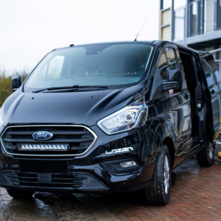 Lisävalopaketti puskuriin Ford Transit Custom 2018-