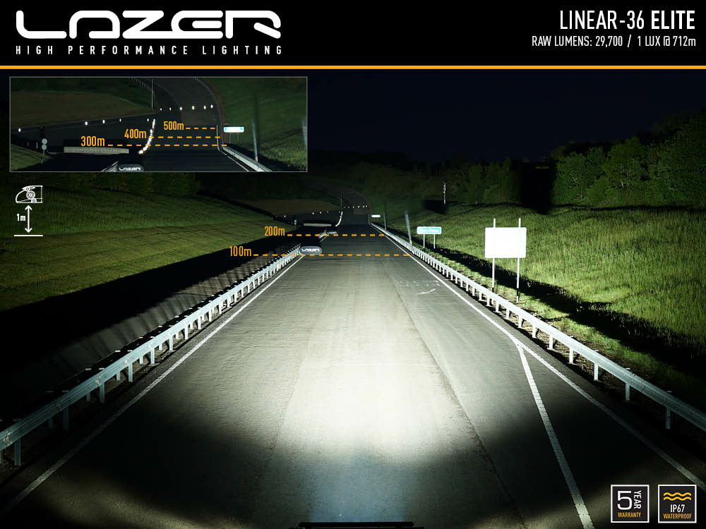 Lazer Linear 36 Elite LED-lisävalopaneeli - Image 5