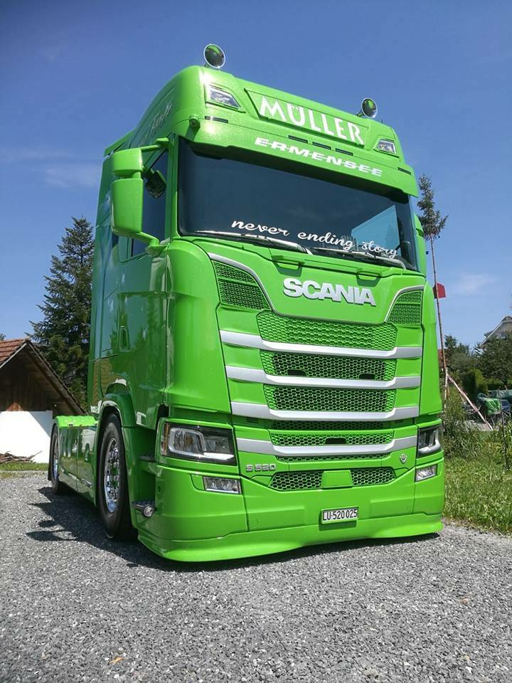 Etuspoileri Scania NextGen 2017-
