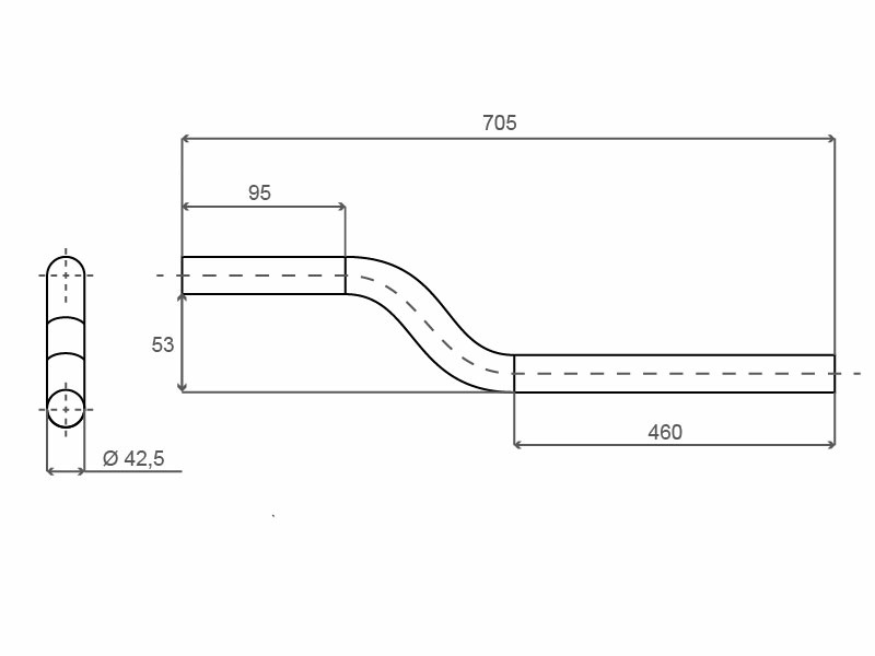 Lokasuojan kannakeputki PK-705 - Image 3