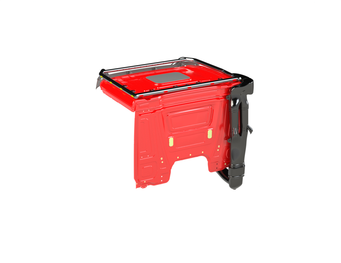 Lisävaloteline katolle jatkoilla/työvaloteline MB Arocs, matala M ohjaamo - Image 2