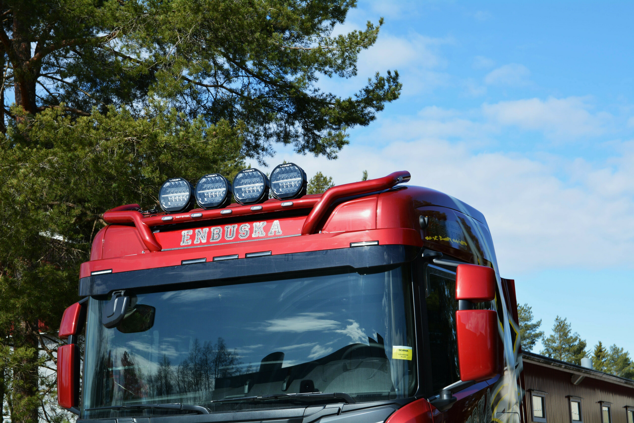 Lisävaloteline katolle Scania NextGen 2017- Normaali hytti