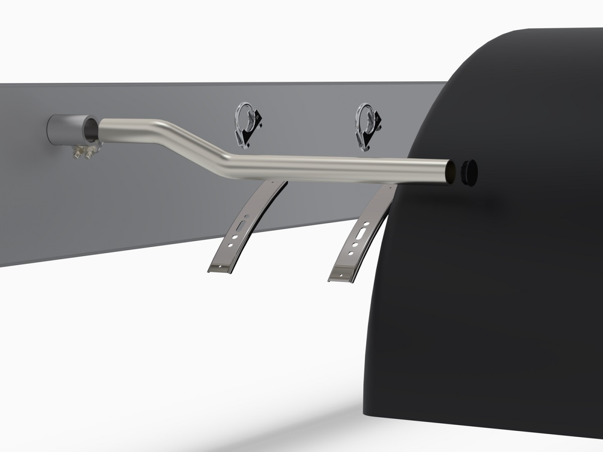 Putkikiinnike M8/45mm RST - Image 2