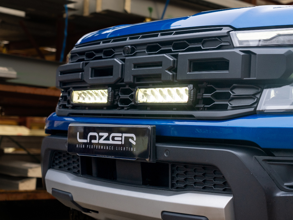Lazer Grille Kit Ford Ranger Raptor 2023- Triple-R 850 valoilla - Image 2