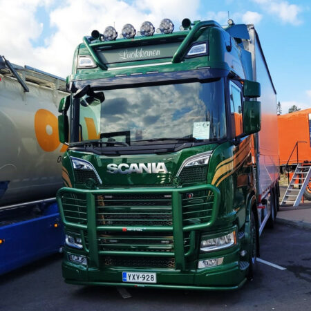 Karjapuskuri Dakar Puikoilla Scania NextGen 2017-