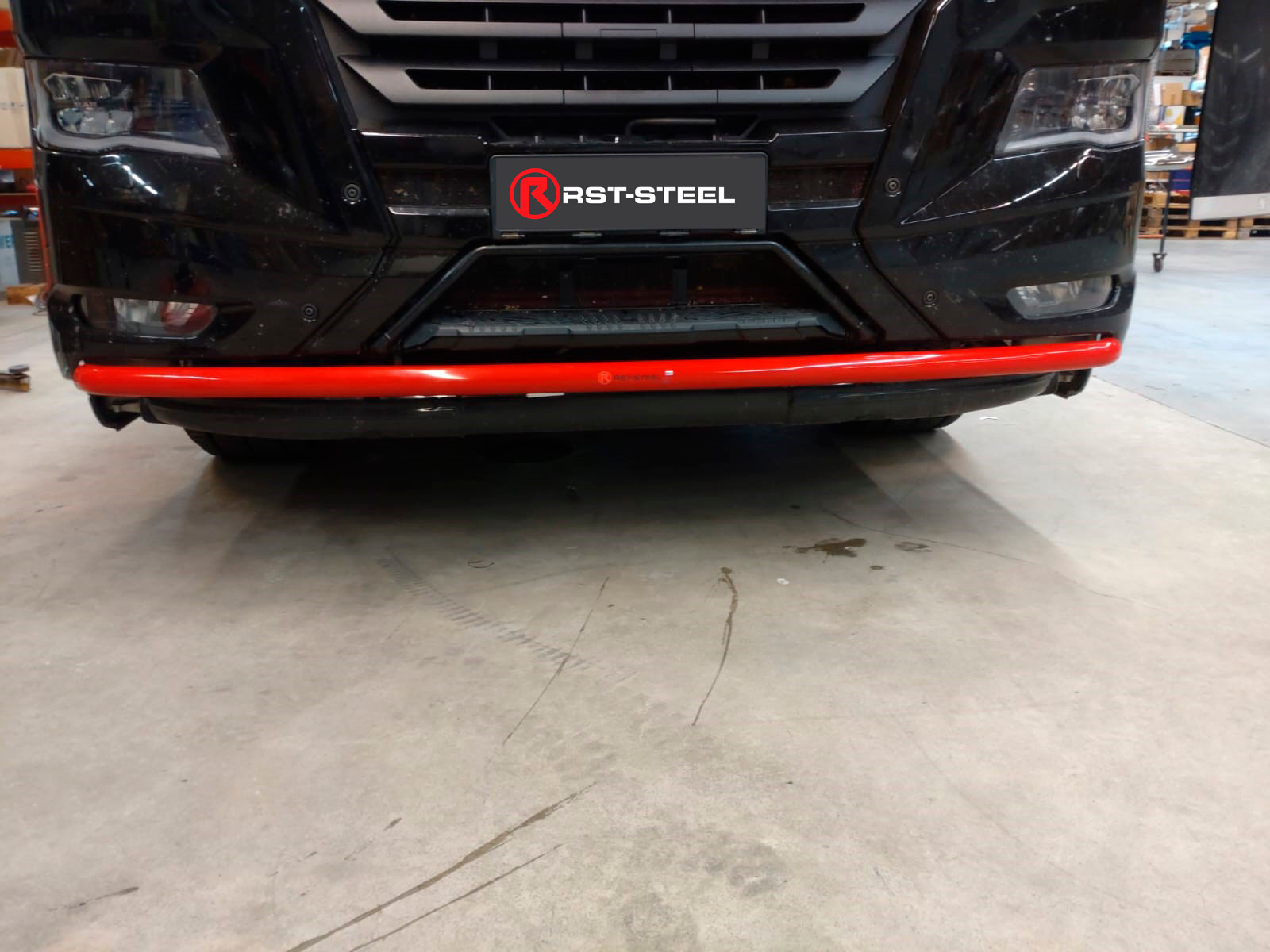 Etuhelmaputki MAN TGX 2022-, Teräspuskuri