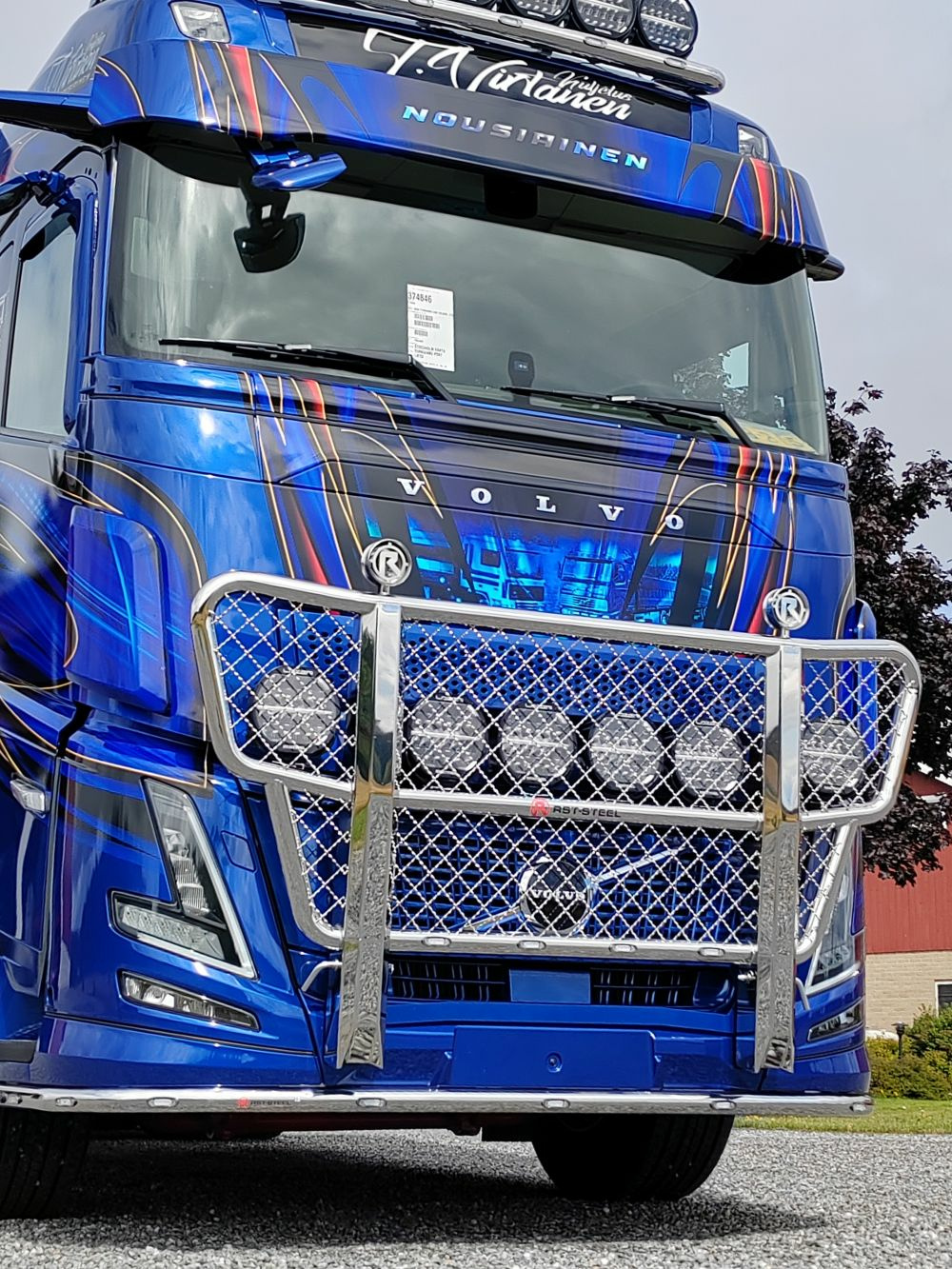 Karjapuskuri Dakar Volvo FH AERO 2024-