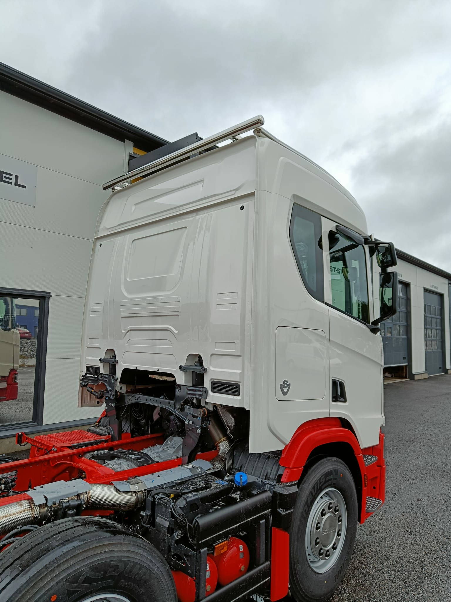 Työvaloteline 2200mm Scania NextGen 2017->