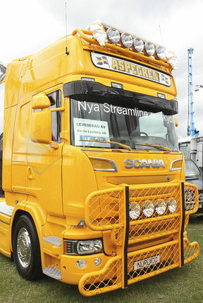 Aurinkolipan alaosa  Scania Streamline 2013-2016