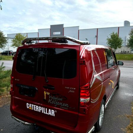 Työvaloteline taakse MB Vito 2015- Pariovella