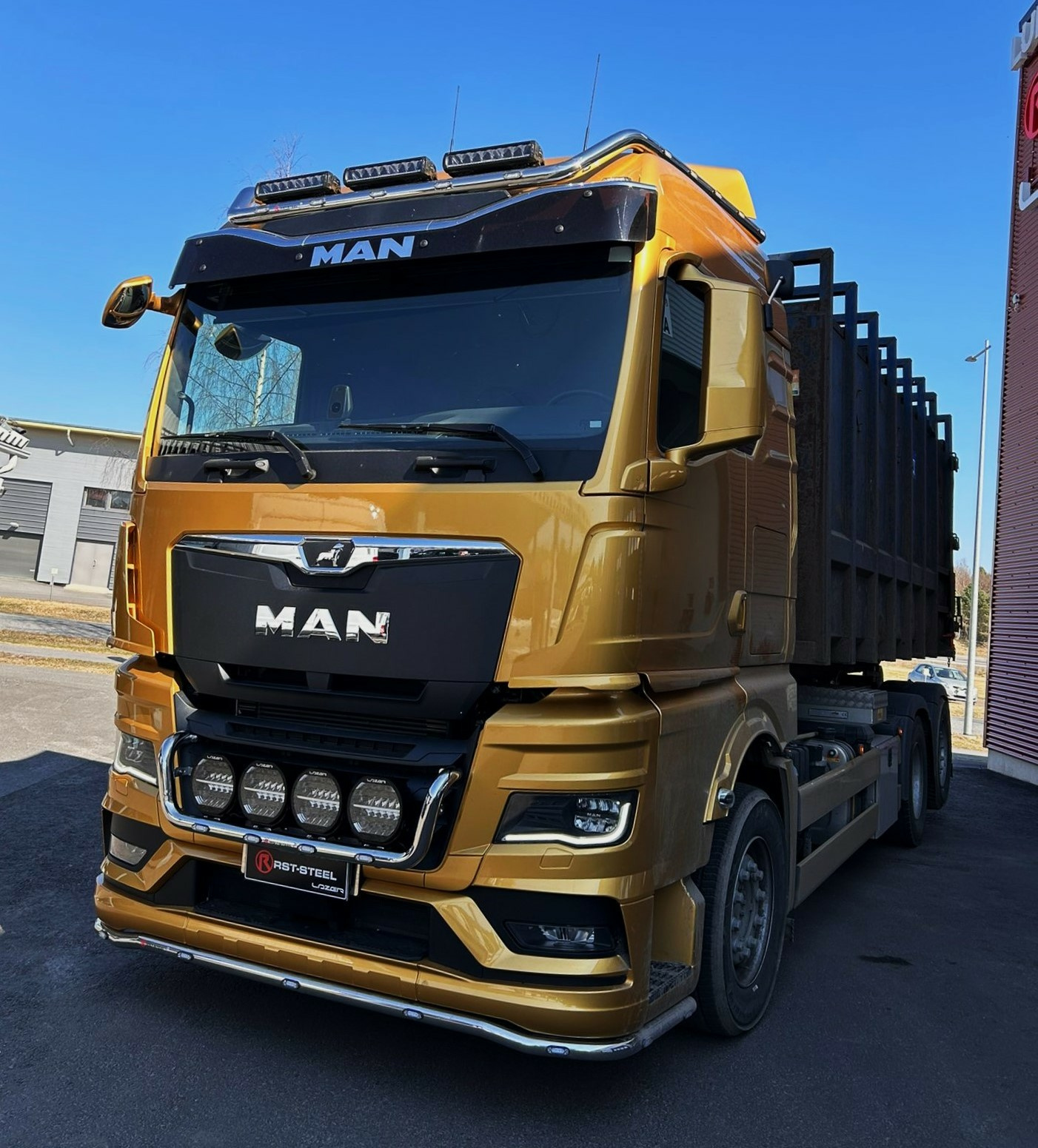 Etuhelmaputki MAN TGX 2021-