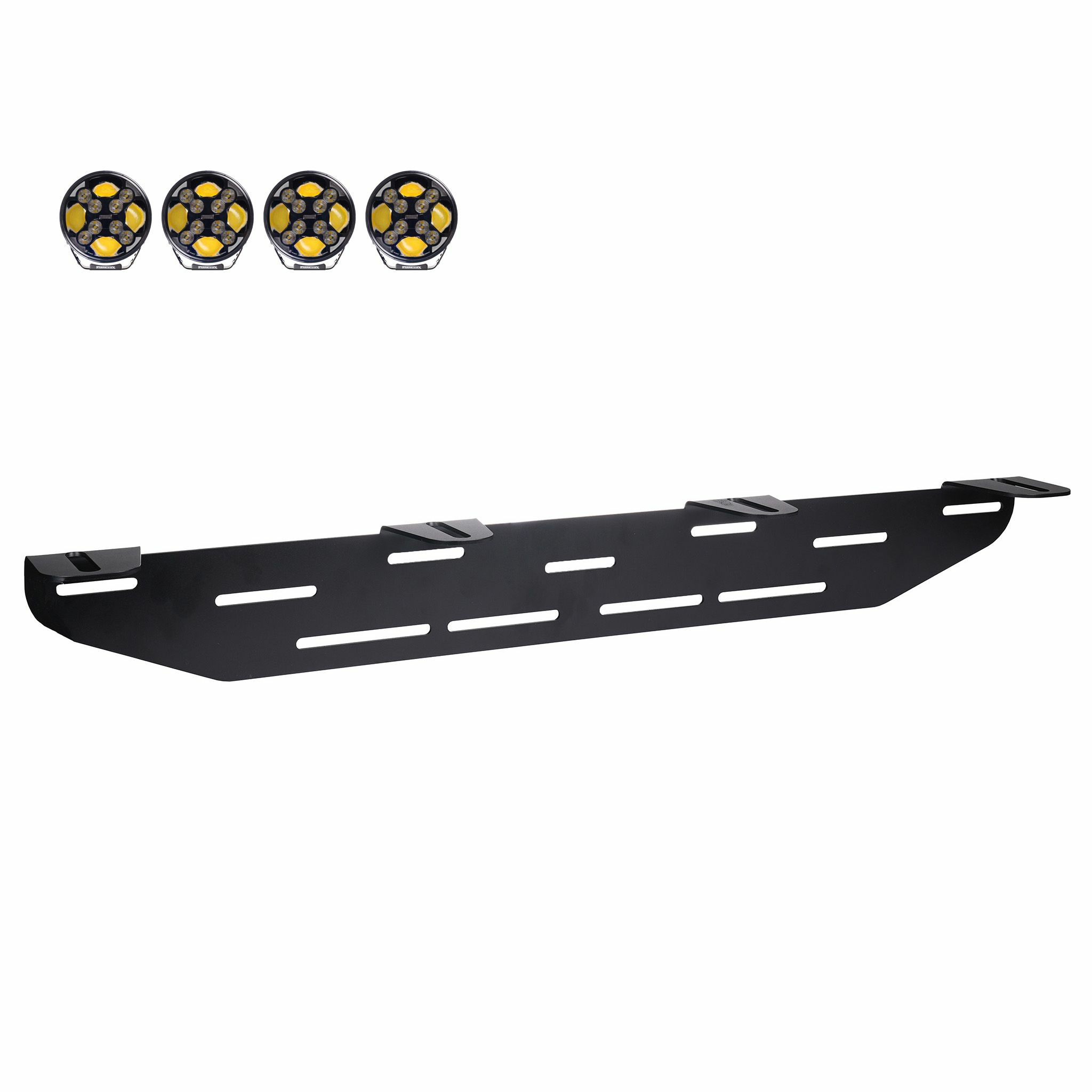 Rekisterikilpiteline Purelux HD - 4 Lisävalolle (max 240mm)