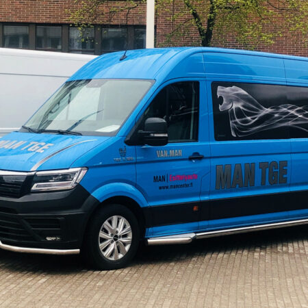 Etukulmaputket Volkswagen Crafter 2017-/ Man TGE 2018-
