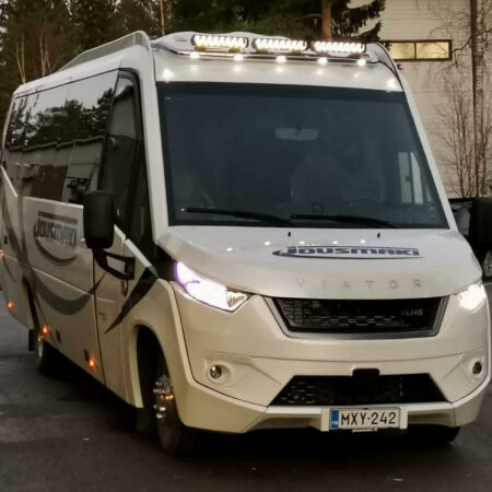 Lisävaloteline katolle Iveco Viator