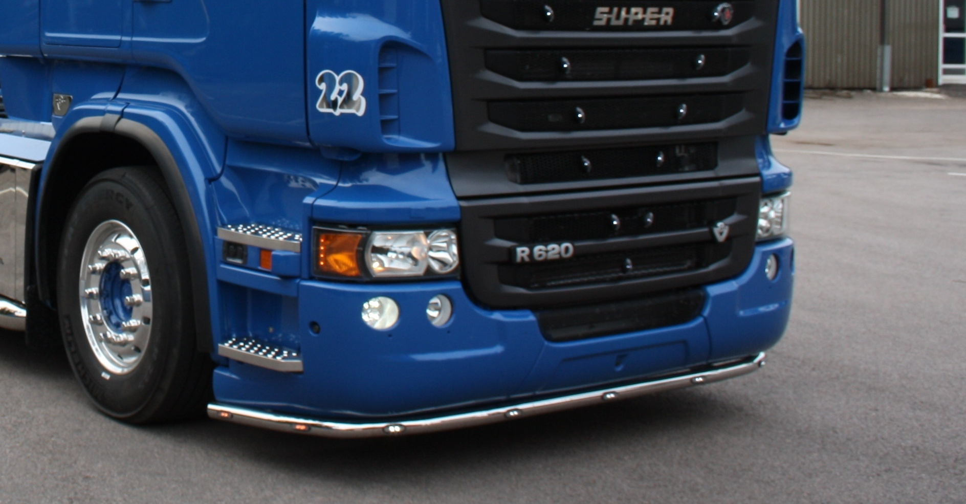 Etuhelmaputki Scania R/P/G 2005-2016