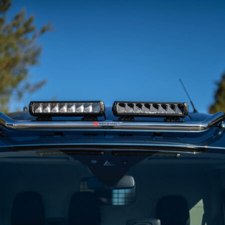 Kapeampi lisävaloteline korkeakattoisiin pakettiautoihin Ø60mm