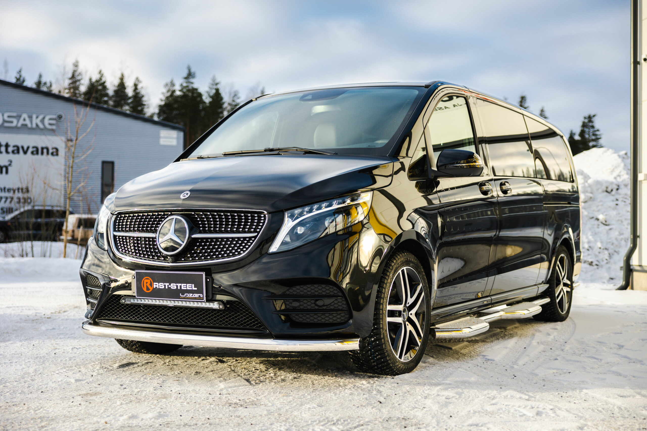 Etupuskurin suojarauta MB Vito 2015-