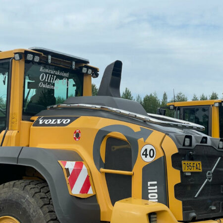 Valoteline taakse konekopan päälle Volvo L110-L120H