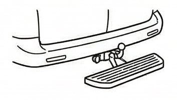 Tow Bar Steps