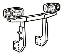 Plow Light Brackets