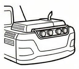 Light Bars for Excavator Boom