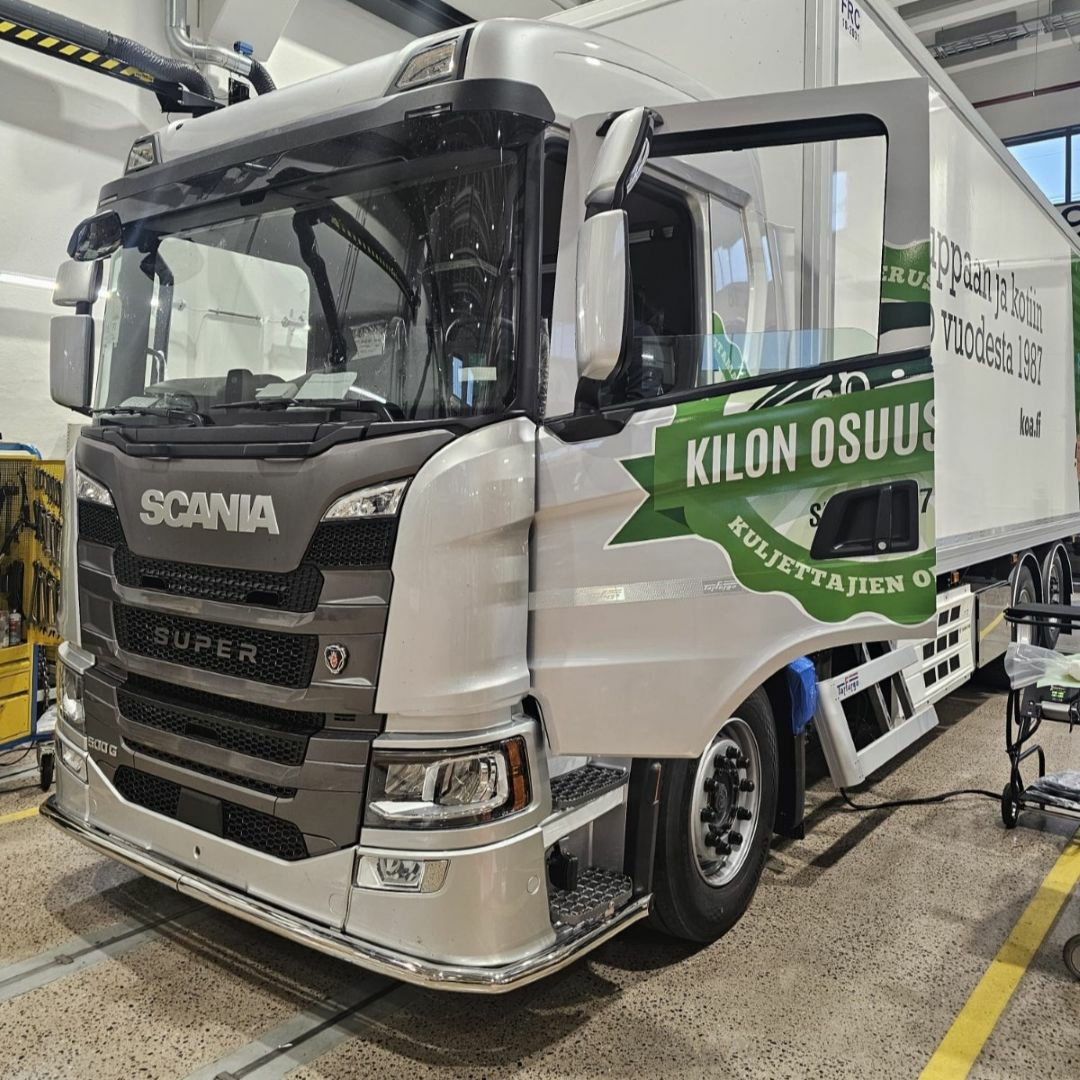 Front Spoiler Bar Protective V21 Scania NextGen