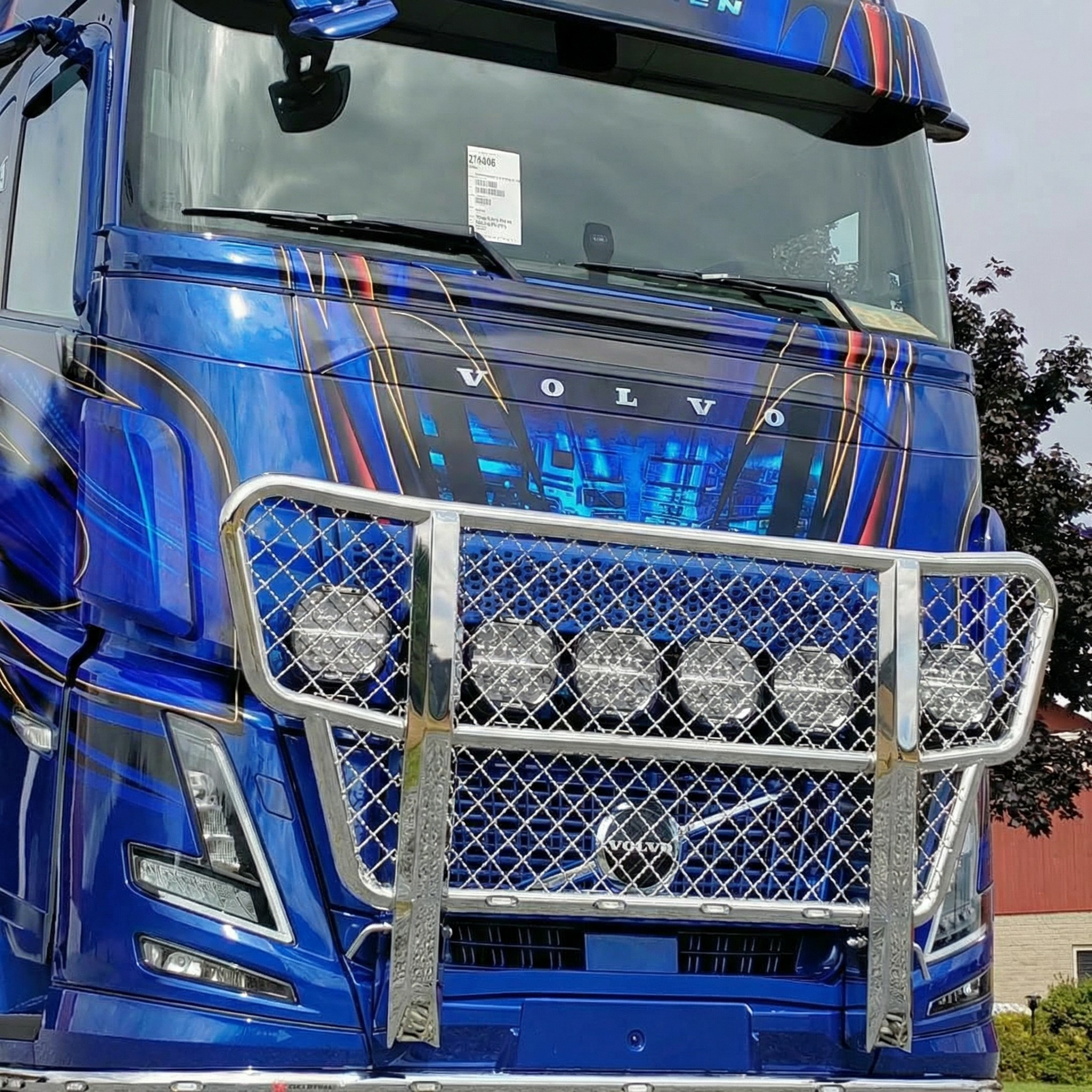 Bullbar Dakar V55 Volvo FH AERO (LegalPro) - Image 2