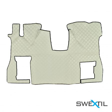 Leather Floor Mat Scania NG S 2017- with folding passenger seat