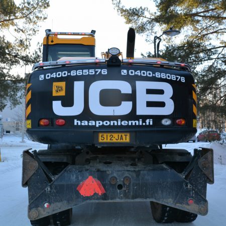 Rear Bar JCB JS145W+