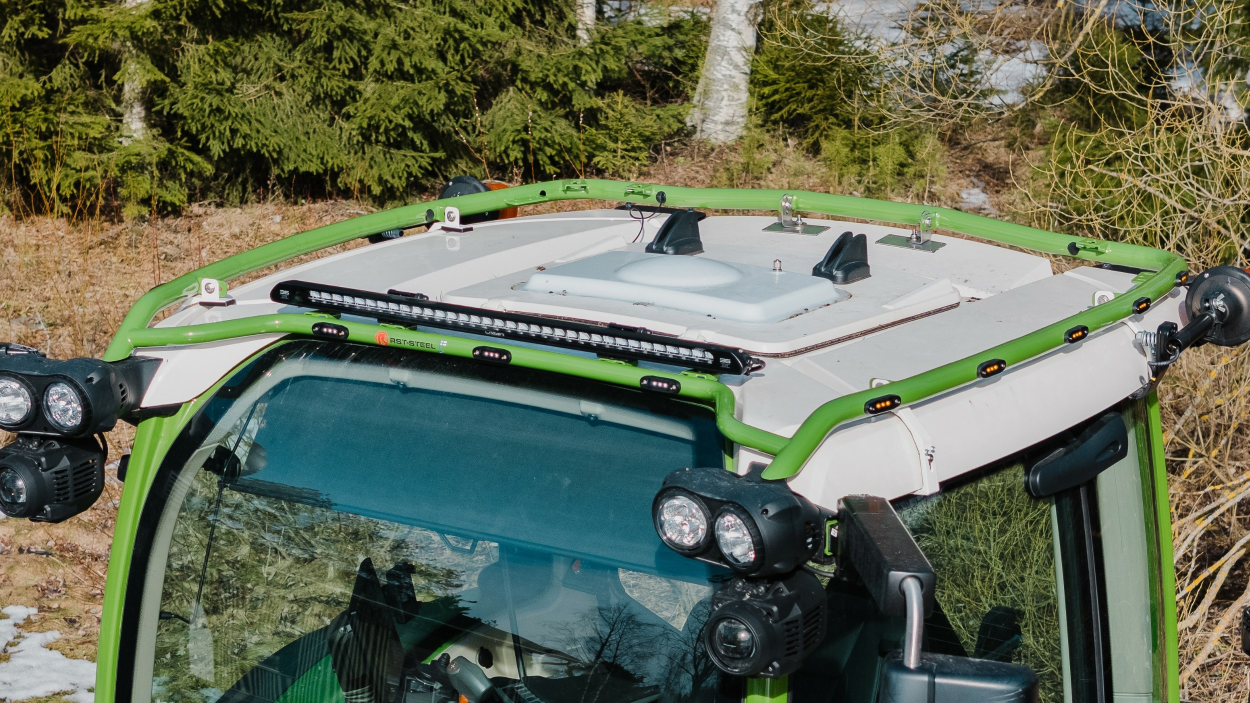Roof Bar Fendt 300-700 vario (with front loader) - Image 2
