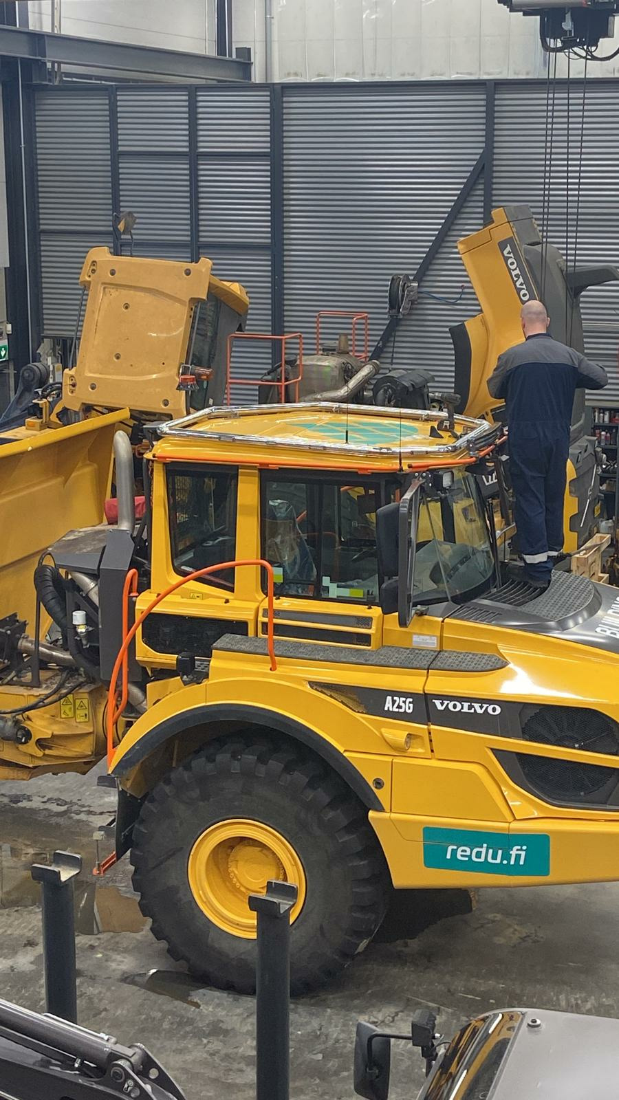 Roof Bar Volvo Dumpper