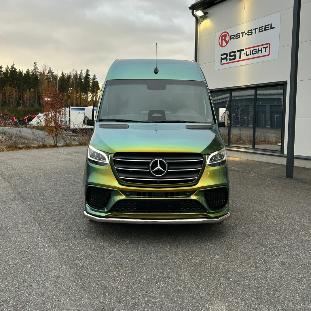 Front Spoiler Bar MB Sprinter 2018- AMG Bumper
