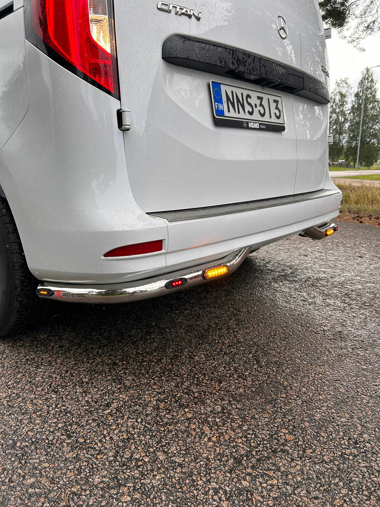 Rear Corner Bars MB Citan 2021- - Image 3